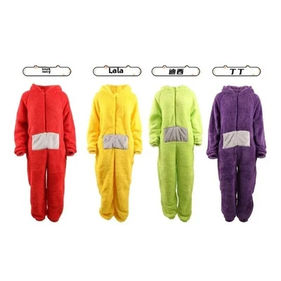 Kids/Adult Teletubbies Cosplay Costume Animal Kigurumi Pajamas Sleepwear Outfit Foto 1 de 4