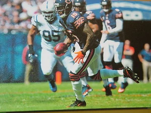 NFL Chicago Bears BRANDON MARSHALL 16" x 24" Framed Canvas Print, New - Picture 1 of 1