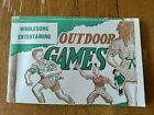 Wholesale Entertaining Outdoor Games Booklet 1943 Trail Blazers' Publishing Co.