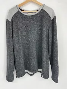 Tommy Bahama zweifarbiger grauer Pullover Langarm Sweatshirt Herren Gr. XL - Bild 1 von 7