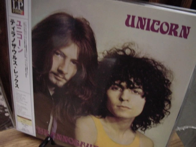 T.REX VERIFIED UNICORN 1ST EDITION OBI Japanese 200 GRAM Limited Edition RARE LP - Image 1 of 1