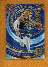 Patrick Baldwin Jr. 2022-23 Panini Spectra Asia Red & Yellow Prizm RC #178 /75