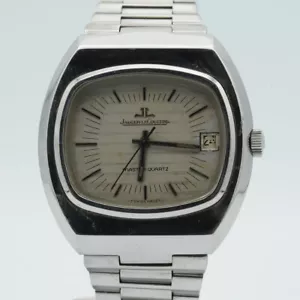 JAEGER LECOULTRE MASTER-QUARTZ HERREN UHR UHRWERK DEFEKT MOVEMENT BROKEN - Bild 1 von 9