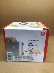 ZWILLING Enfinigy 4 Slice Toaster with Extra Wide 1.5" - Silver - Picture 1 of 8