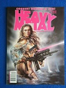 HEAVY METAL  MAGAZINE  ROYO COVER   MARCH 1994  CORBEN   BURTON  CYB - Picture 1 of 1