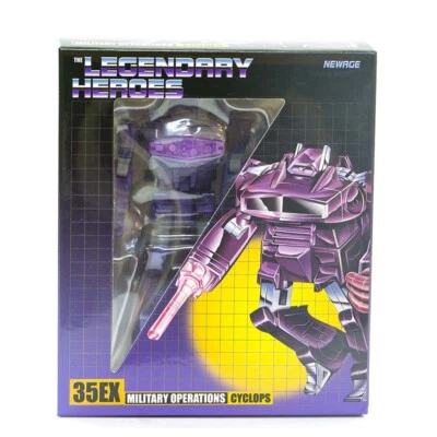 Transformation Toys NewAge H35EX Cyclops Shockwave mini Action Figure in stock - Image 1 of 4