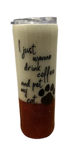 Katzenliebhaber Becher Geschenk Getränk Kaffee Haustier Meine Katze Handarbeit Etsy Shop Artikel selten - Bild 1 von 10