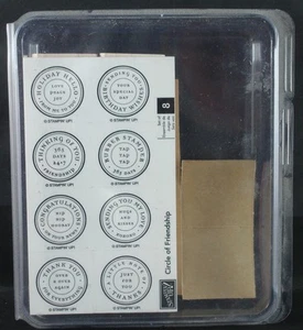 Stampin' Up Gummistempelset, Freundeskreis - Bild 1 von 3