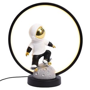 Bedside Table Lamp, Astronaut Bedside Lamps for Night Stands, LED Desk Lamp N...
