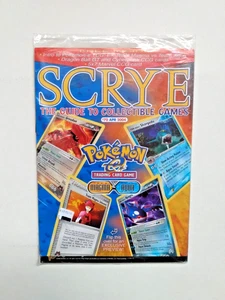 SCRYE #70 2004 MAGAZINE SEALED WITH PREMIUMS ๐ฅ POKEMON COVER ๐ฅ GUIDE TO CCG - Picture 1 of 4
