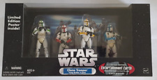 STAR WARS CLONE TROOPER TROOP BUILDER 4-PACK COLOUR/DIRTY ENTERTAINMENT EARTH