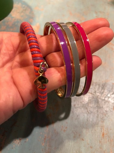 KATE SPADE Lotto 4 bracciali bracciali 3a nuovi con etichette tarda vanga