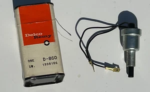 NOS Delco D860 1955-1957 Chevy Stop Lamp Brake Switch 1998106 Mechanical Type - Bild 1 von 7