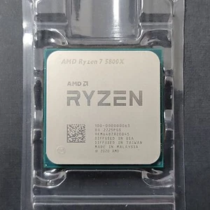 AMD 5th R7 Ryzen 7 5800x CPU processor 3.80ghz 8 core 32mb 7nm 105w AM4 PCIe 4.0 - Picture 1 of 2