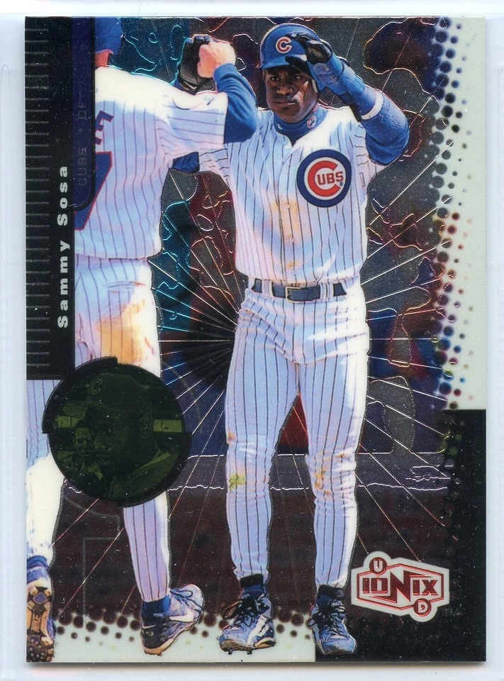 1999 Upper Deck IoNiX Baseball - #15 - Sammy Sosa - Chicago Cubs - Image 1 of 1