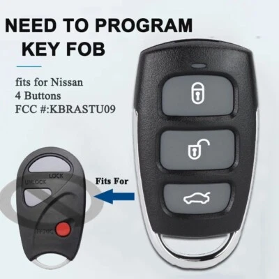 Keyless Replacement Upgraded Remote Car Key Fob for Nissan Pathfinder KBRASTU09 - Image 1 of 4