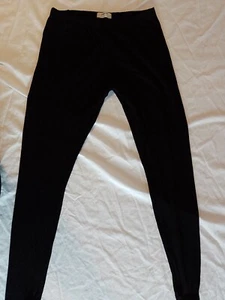 Ladies Leggings Papaya Size 12 Stretch Black 21018 - Picture 1 of 10
