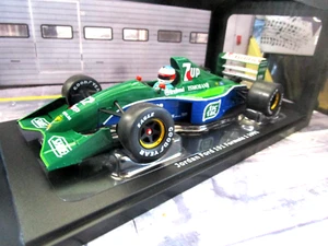 F1 JORDAN Ford Cosworth Belgien GP 1991 #32 Schumacher 7up 1.GP Werk83 1:18 - Bild 1 von 7