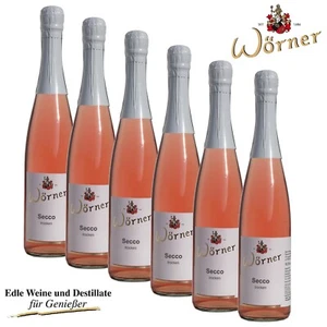 (9,98€/l) Secco rosé 6 x 0,75l Deutscher Perlwein - WEINGUT WÖRNER - Bild 1 von 8