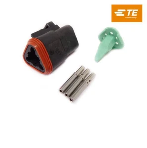 TE DT06-3S-CE06-KIT DEUTSCH DT 3 vie PINA FEMMINA PRESE Kit connettore - Foto 1 di 1