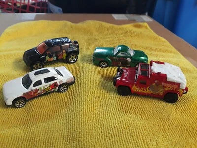 Matchbox Lot Of 4 Scooby-Doo Cars Great Shape free shipping White Taxi plus more - Image 1 of 4