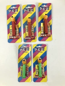 PEZ Pluto C NOC Euro Card Lot – Disney Classic – Japan Stem + Red & Green Stems - Picture 1 of 8