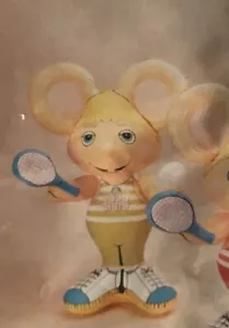 PRECIOUS MOUSE GAMES GIGIO MARIA PEREGO 70 cm INFLATABLE 90s yellow - Picture 1 of 3
