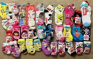 Wholesale Lot - Licensed Adult Kids Boys Girls Socks - All New - Disney - Dora - Picture 1 of 2