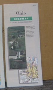 1993 Gousha Road Map of Ohio - Picture 1 of 1