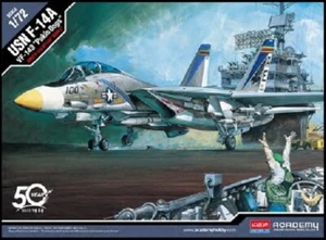 ACADEMY 1/72 F14A VF143 Pukin Dogs USN Fighter) ACD12563-NEW - Picture 1 of 1