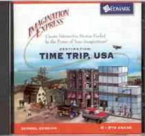 Imagination Express Edmark/Harcourt Brace TIME TRIP, USA (CD-ROM) Win/Mac - Picture 1 of 1