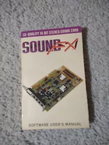 Sound Fx Sound Card Users Manual - Picture 1 of 10