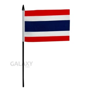 "4x6" Thailand Flag / Thailand Desk Flag / Thailand Stick Flag - Picture 1 of 1