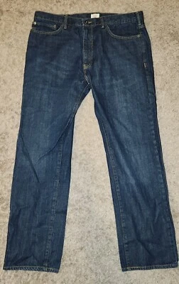 Dockers Men's Denim Blue Jeans Straight Fit  38 x 32  - Image 1 of 4