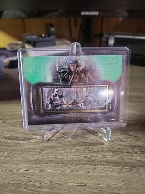 2021 Topps Star Wars Masterwork Postage Stamp Relic SC-LS Luke Skywalker - Image 1 of 2