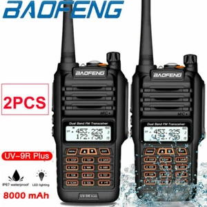 Baofeng UV-9R Plus IP67 Waterproof VHF/UHF Walkie Talkie Two Way Radio (Batch)   - Picture 1 of 29