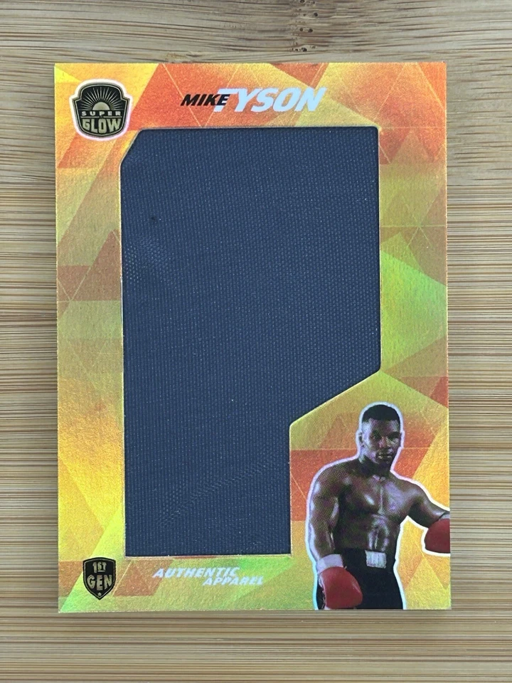 Authnetic Apparel Relic From Mike Tyson Personal Collection- 2021 Super Glow - Image 1 of 1
