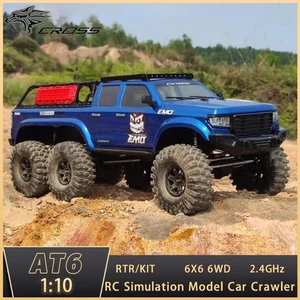 Big Sale CROSSRC 1:10 6X6 AT6 RC Off-Road Vehicles 6WD Radio Control Trucks - Picture 1 of 10