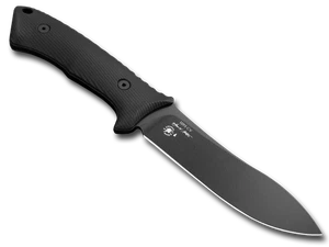 Cuchillo de acero Spartan Blades Harsey Nessmuk hoja fija SBSL005BK Cro-Van - Imagen 1 de 1