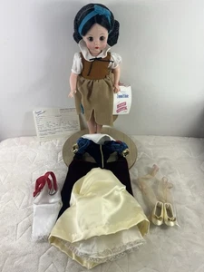 Muñeca Blancanieves Disney Madame Alexander 14" #79543 muñeca con etiqueta de caja + trajes 1995 - Imagen 1 de 23