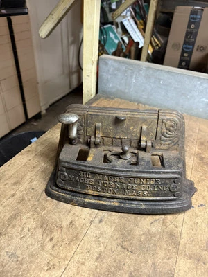 310 Magee Junior Jr Furnace Coal Stove Vent Ash Door Base Cast Iron Parts Boston - Image 1 of 4