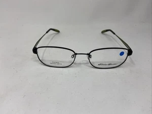 EDDIE BAUER EYEWEAR EB32043 BLACK 52-18-145 FLEXIBLE MEMORY METAL LQ86 - Picture 1 of 9