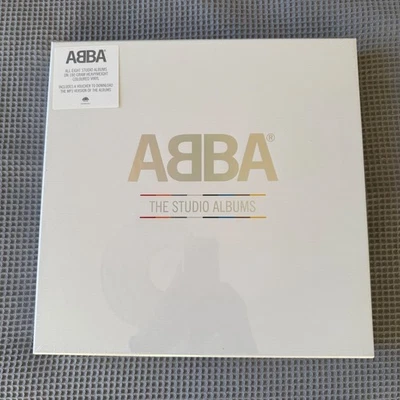 ABBA The Studio Albums on 180 Gram Heavyweight Coloured 8 Vinyl Box Set - Image 1 of 3