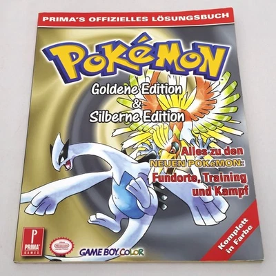Pokemon Goldene & Silberne Edition | Prima Offizielles Lösungsbuch | Deutsch - Bild 1 von 4