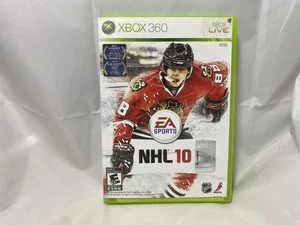 NHL 10 - Microsoft Xbox 360 - Complete In Box CIB  - Picture 1 of 3