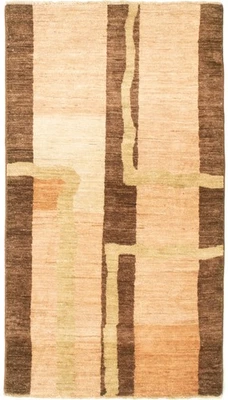 3'1" x 5'7" Hand Knotted Oriental Carpet Traditional Wool Area Rug - Image 1 of 4