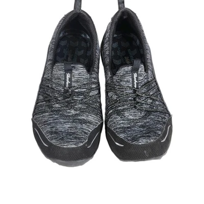 Skechers Shoes Womens 7 Air Cooled Memory Foam Slip On Sneakers Wide Fit Comfort - Image 1 of 4