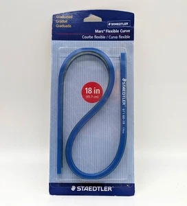 Staedtler Mars 18" Flexible Curve Design Art Drafting New Sealed Package - Picture 1 of 3