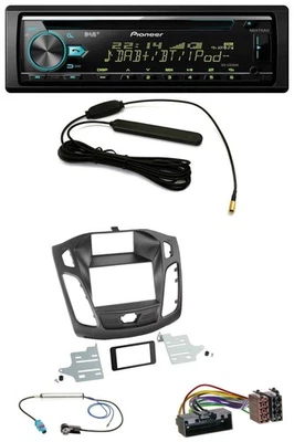 Pioneer CD MP3 AUX DAB USB Autoradio für Ford Focus (DYB, 2011-2014) - Bild 1 von 4