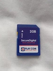 2GB SD Card Digital Memory Card Secure Digital By Play.com Free UK Post - Picture 1 of 4
